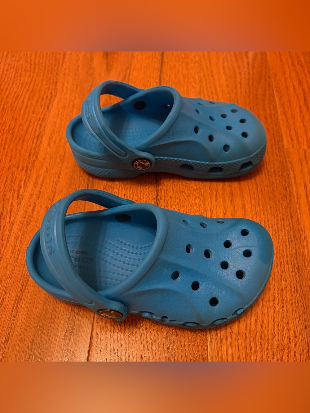 Crocs Baya Clog Kids Toddler Shoes Ocean Blue Size C 9 Boys Girls Unisex